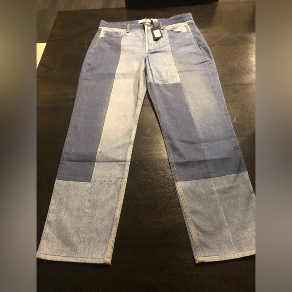 ❌SOLD❌NWT RAG & BONE Miramar Nina Patchwork Print Stretch Jeans - Picture 2 of 8